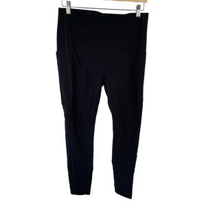 Spanx Women's Large Black Every Wear Knockout Pocket Leggings